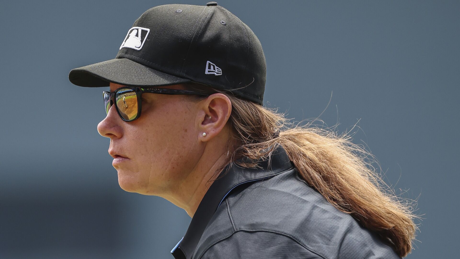 Pawol breaks MLB's gender barrier, is first female ump to work regular-season game